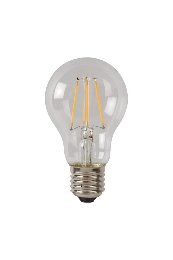 Lucide A60 - Glühfadenlampe - Ø 6 cm - LED Dim. - E27 - 1x5W 2700K - Transparent - AUSgeschaltet